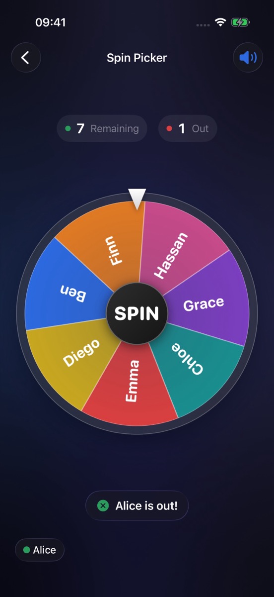 Eliminate mode: a name knocked out of the wheel